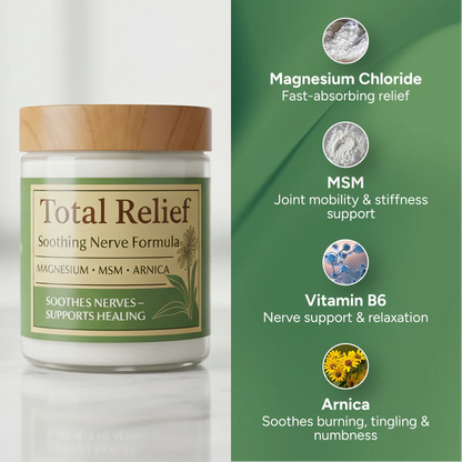 Total Relief Magnesium Cream: #1 Rated By Neurologist